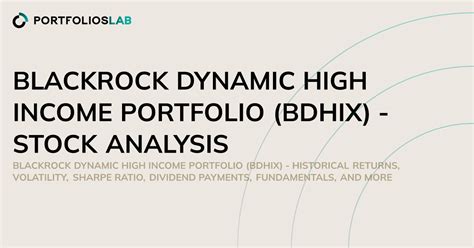bdhcx|BlackRock Dynamic High Income Portfolio Investor C, BDHCX .